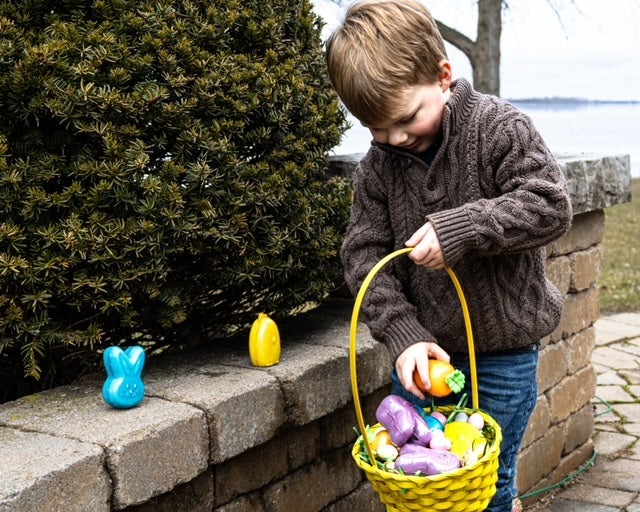 Easter Egg Play Dough by Sensory Made Simple
