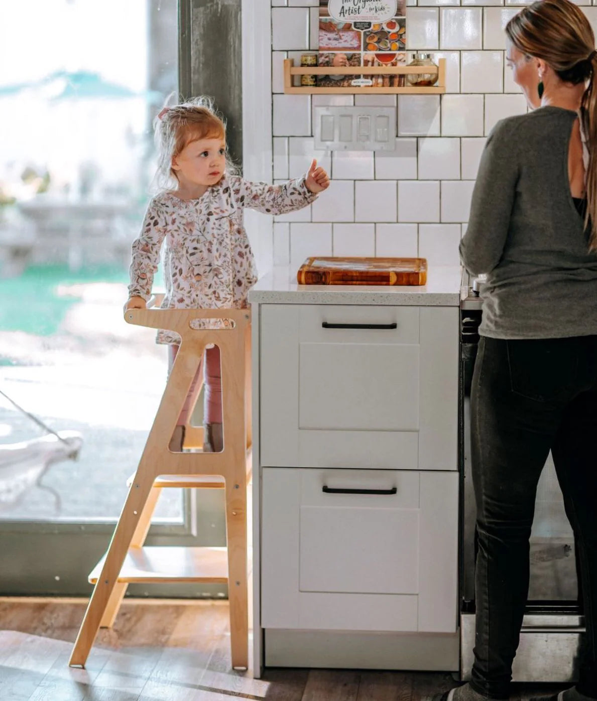 PlayTower - Wooden Toddler Tower (Made in Canada)