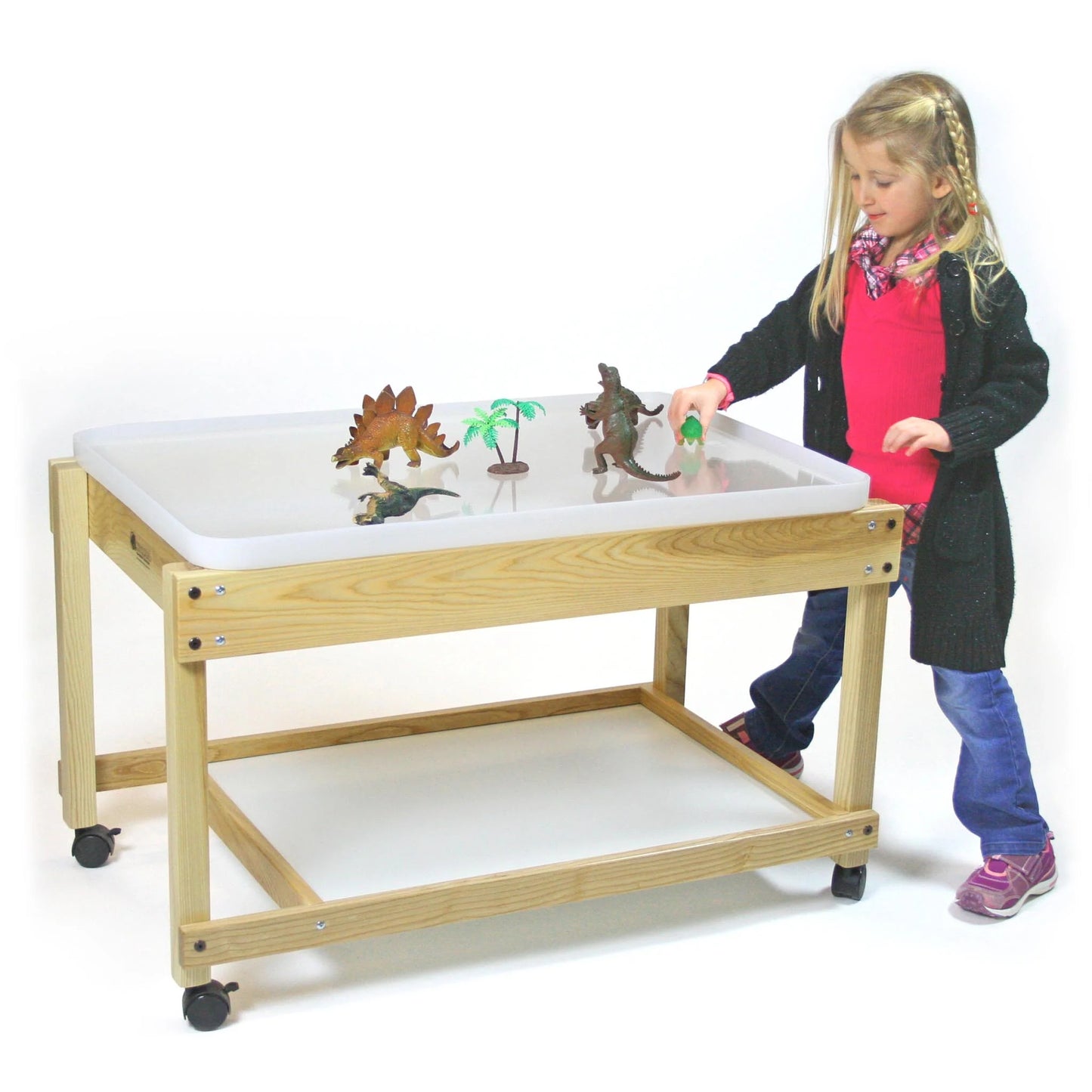 Water & Sand Tables with Hardwood Frames - 3 Versions - Made in Canada