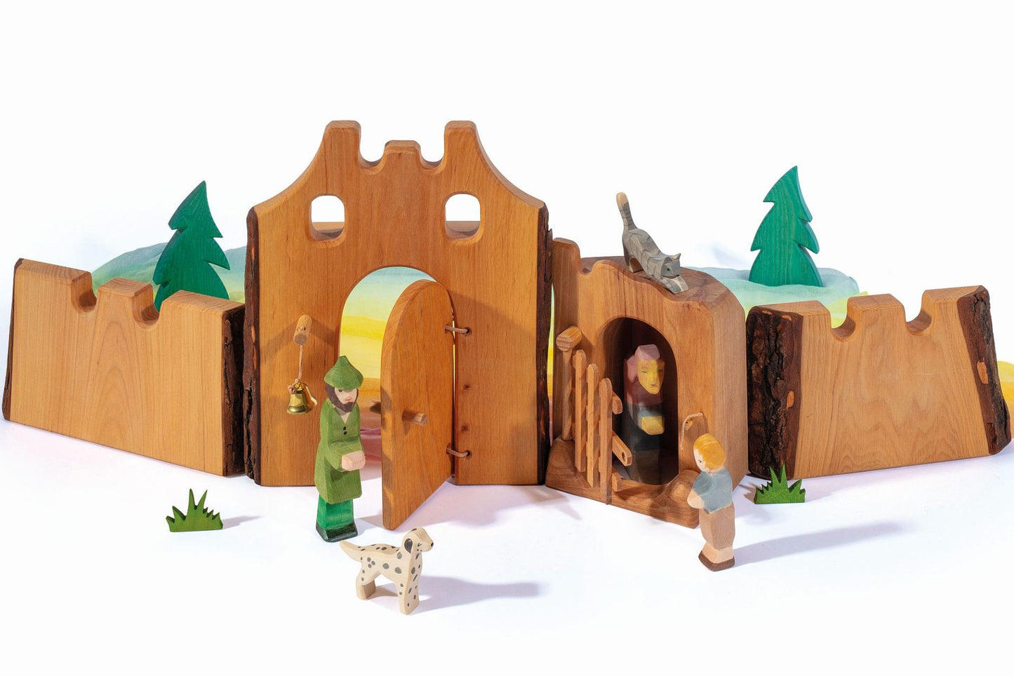 Castle Wall - Ostheimer Wooden Toys