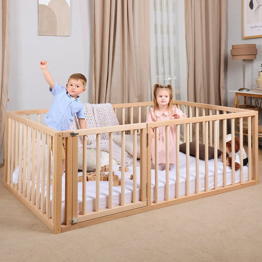 Montessori Bed For Kids and Toddlers from 6 month (US Full Size) + FREE GIFT