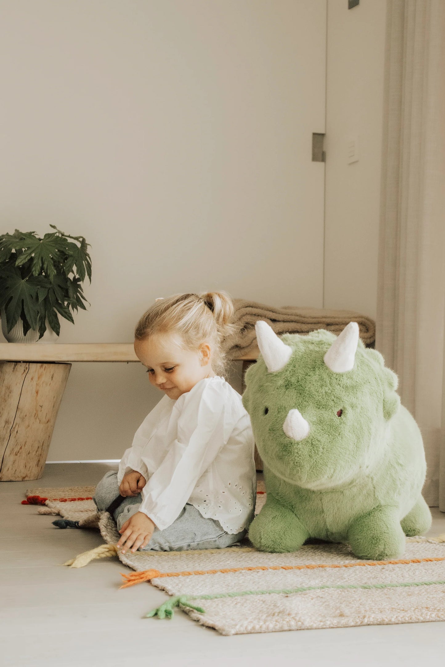 (DAMAGED BOX) Soft Bouncy Dino by Wild & Soft