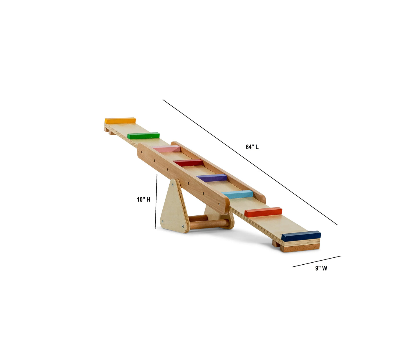 Willow - Rainbow Seesaw and Balance Beam by Avenlur