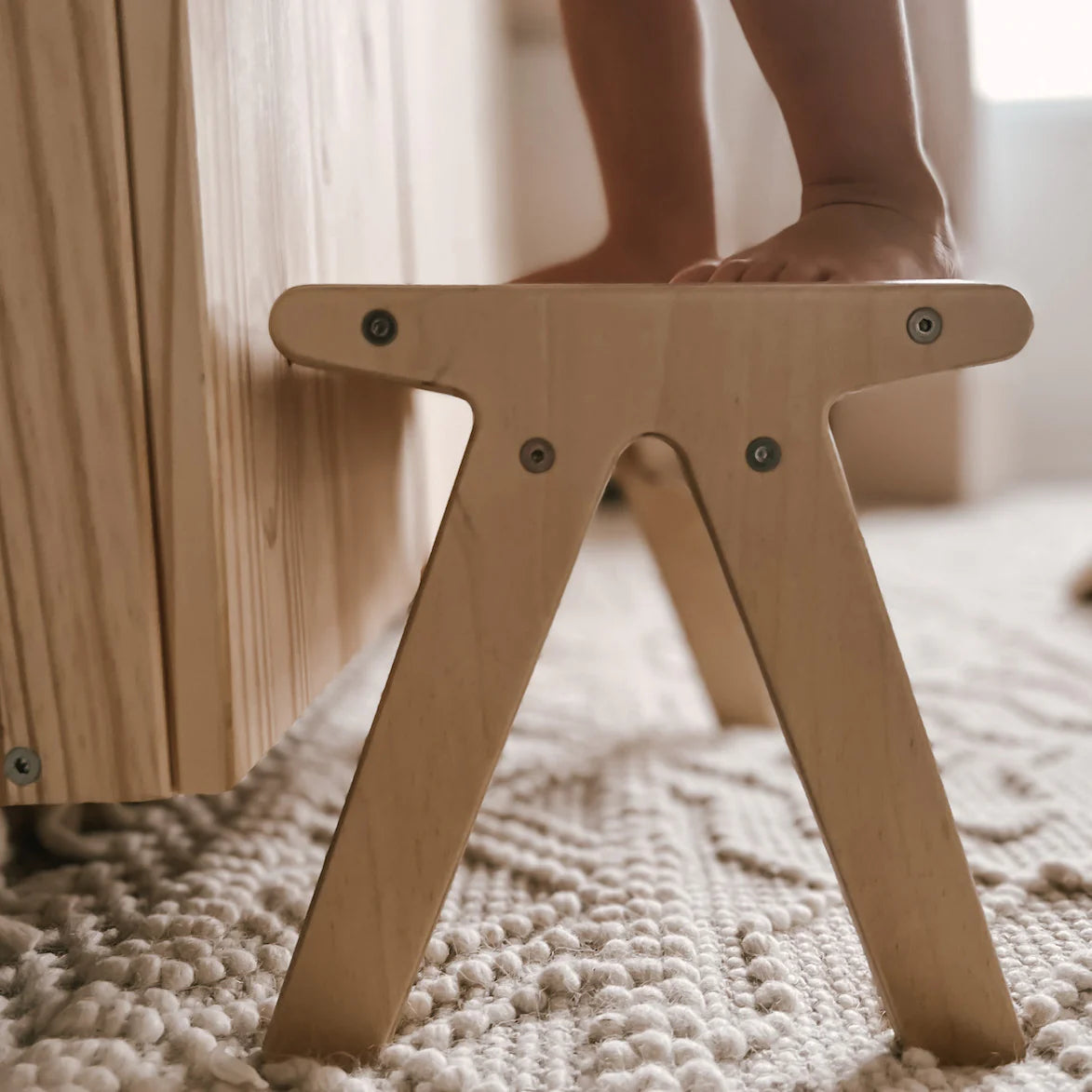 One Step | Wooden Step Stools For Kids (Made in Canada)