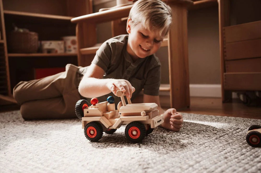 Fagus Jeep - Wooden Play Vehicles from Germany