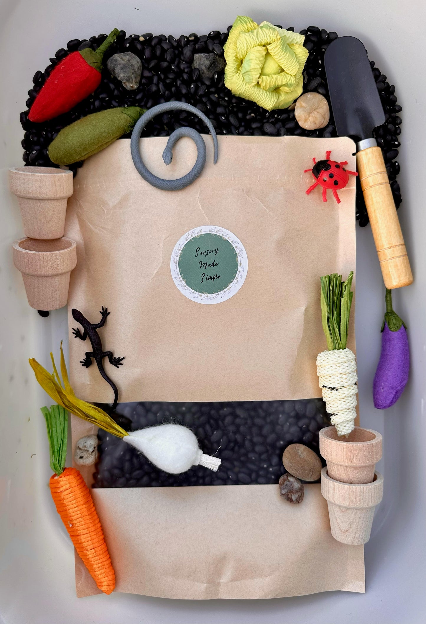 Vegetable Garden Kit by Sensory Made Simple