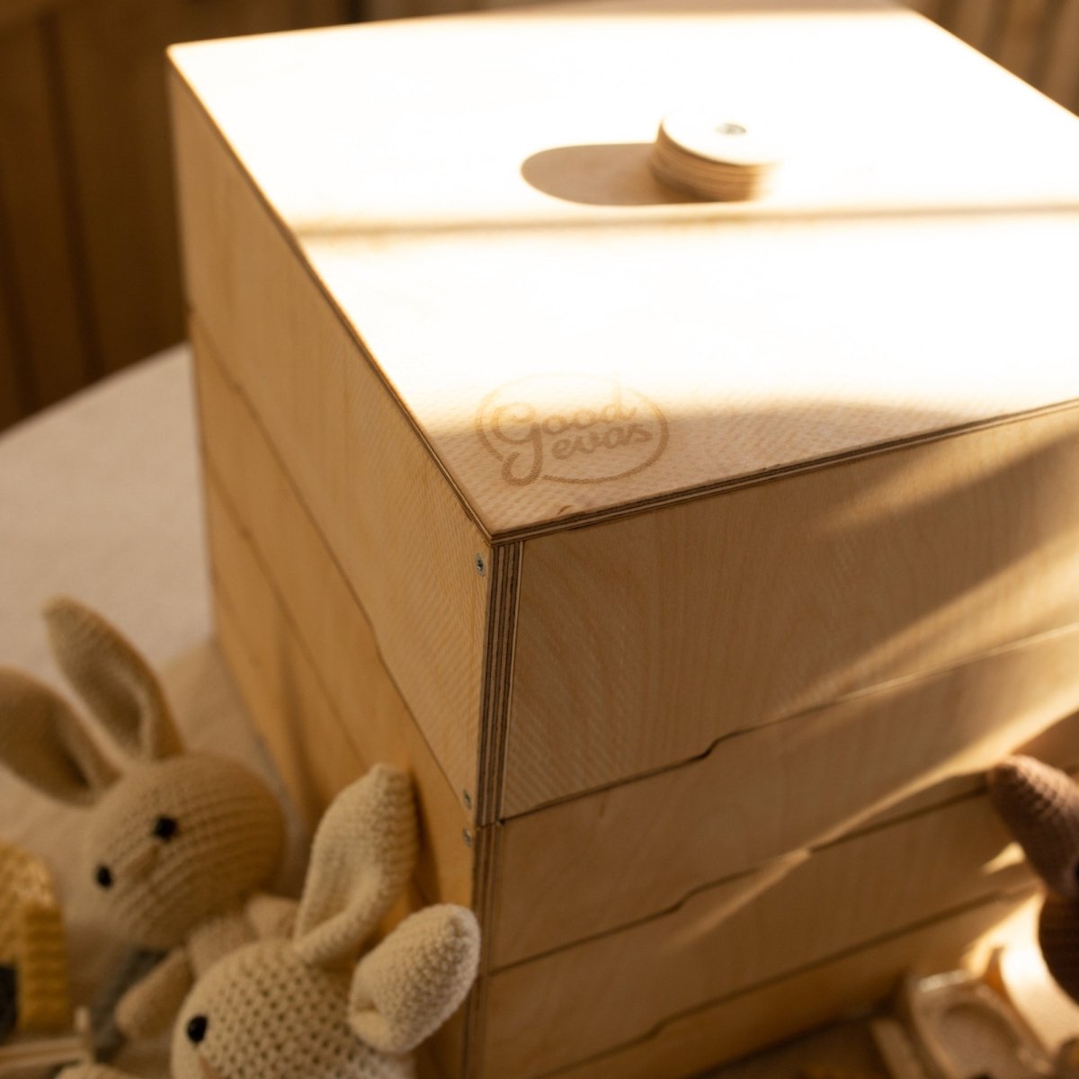 Wooden storage/sorter for LEGO Blocks