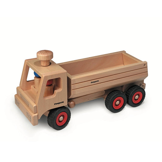 Fagus Container Tipper Dump Truck - Wooden Play Vehicles from Germany