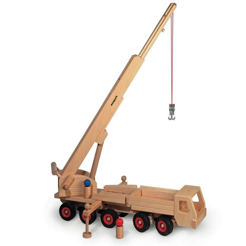 Grue mobile Fagus – Véhicules de jeu en bois d'Allemagne