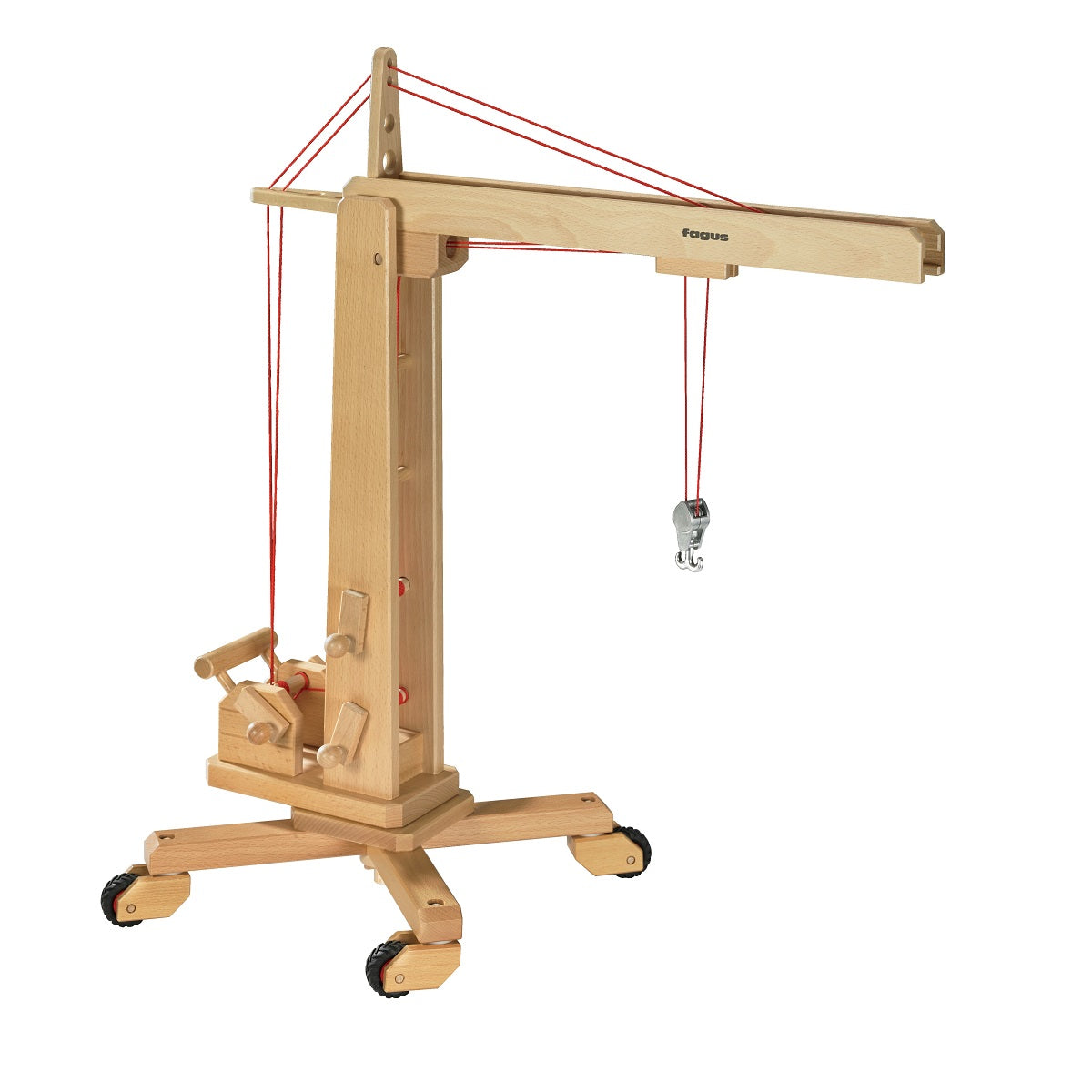 Fagus Crane - Wooden Play Vehicles from Germany