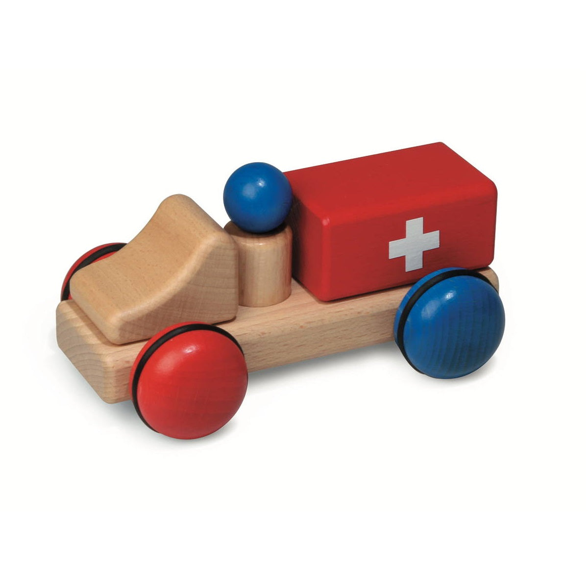 Fagus Minis Ambulance – Véhicules de jeu en bois d'Allemagne