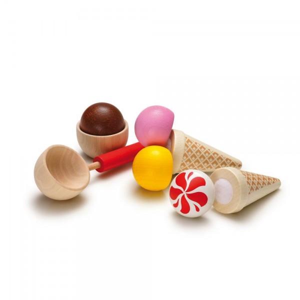 Erzi Ice Cream Party Set - Play Food Made in Germany