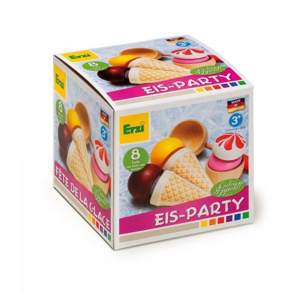 Erzi Ice Cream Party Set - Nourriture ludique fabriquée en Allemagne 