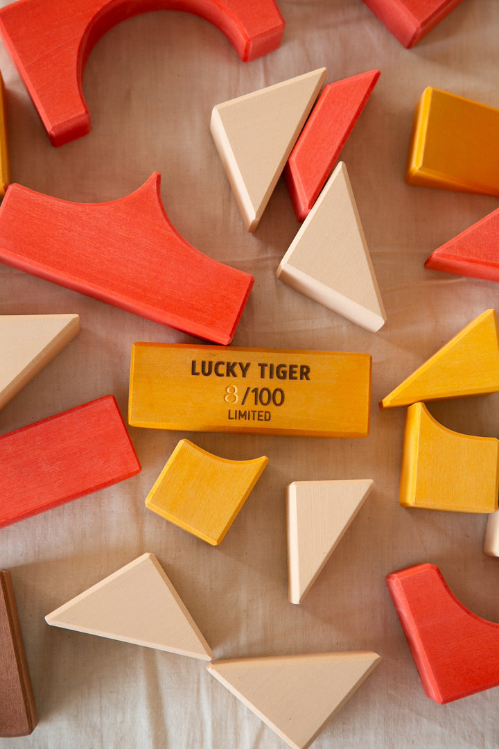 Ensemble de blocs Lucky Tiger en édition limitée par Avdar