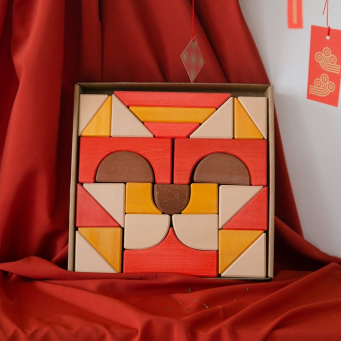 Lucky Tiger Limited Edition Block Set by Avdar