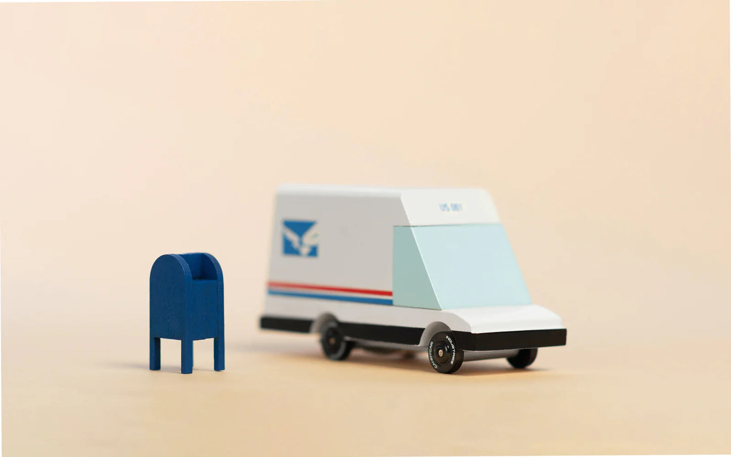 Candylab Futuristic Mail Van Modern Vintage Delivery Truck