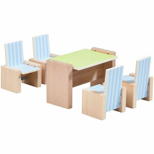 HABA Little Friends Dining Room - Miniature Play House Furniture