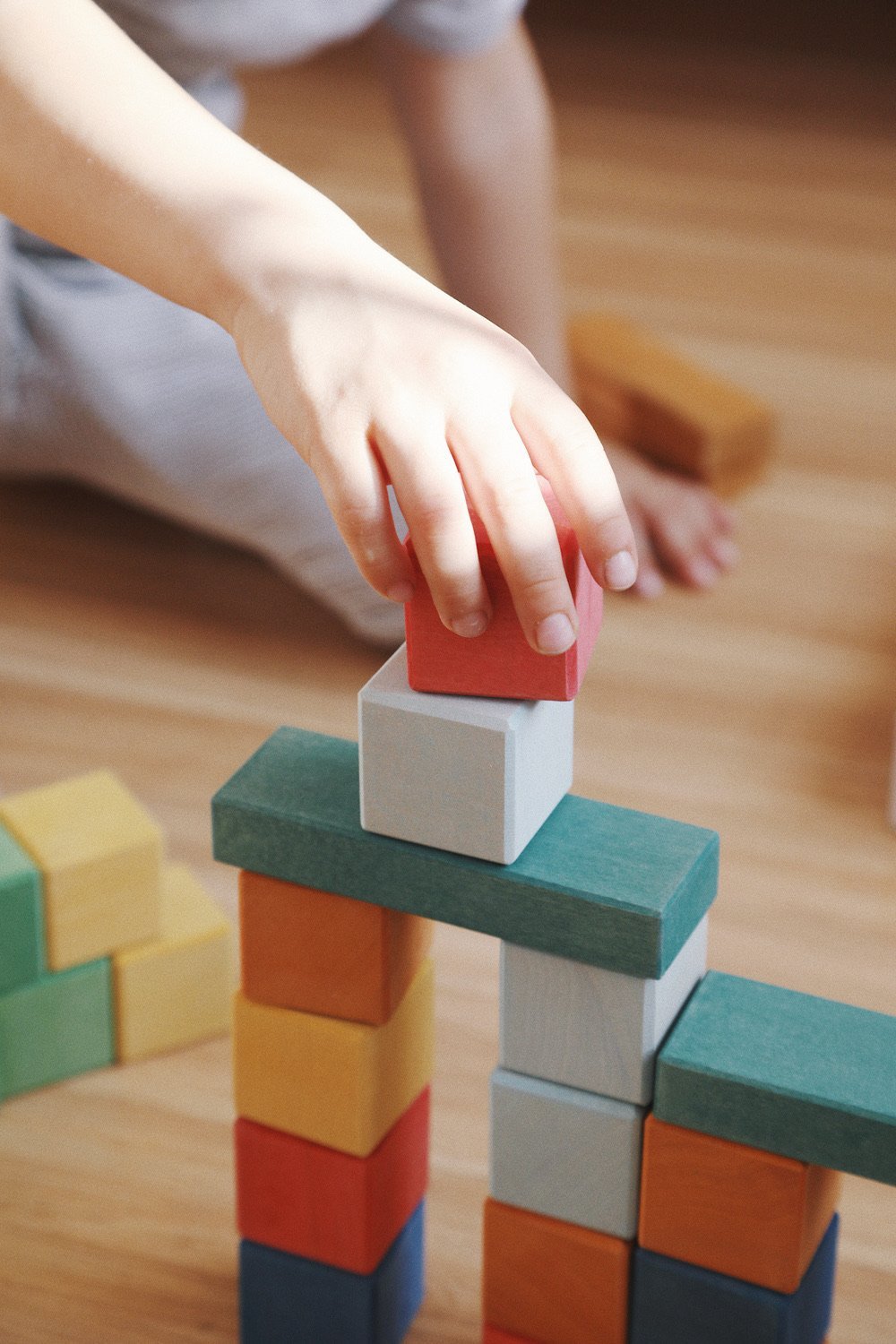 Avdar Classic Cube Blocks - Wood Wood Toys Canada's Favourite Montessori Toy Store