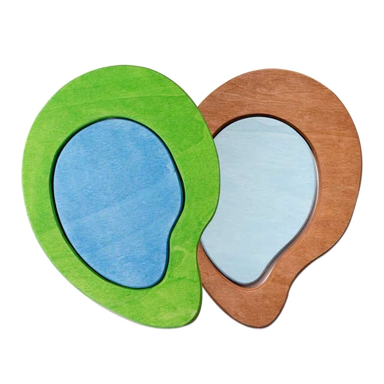 Avdar Wooden Lake (Summer/Winter) - Wood Wood Toys Canada's Favourite Montessori Toy Store