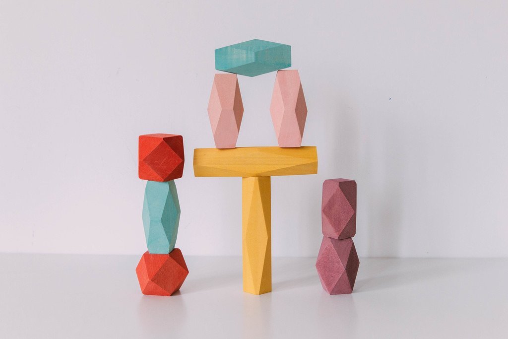 Balance Block Set by Avdar Toys - Wood Wood Toys Canada's Favourite Montessori Toy Store