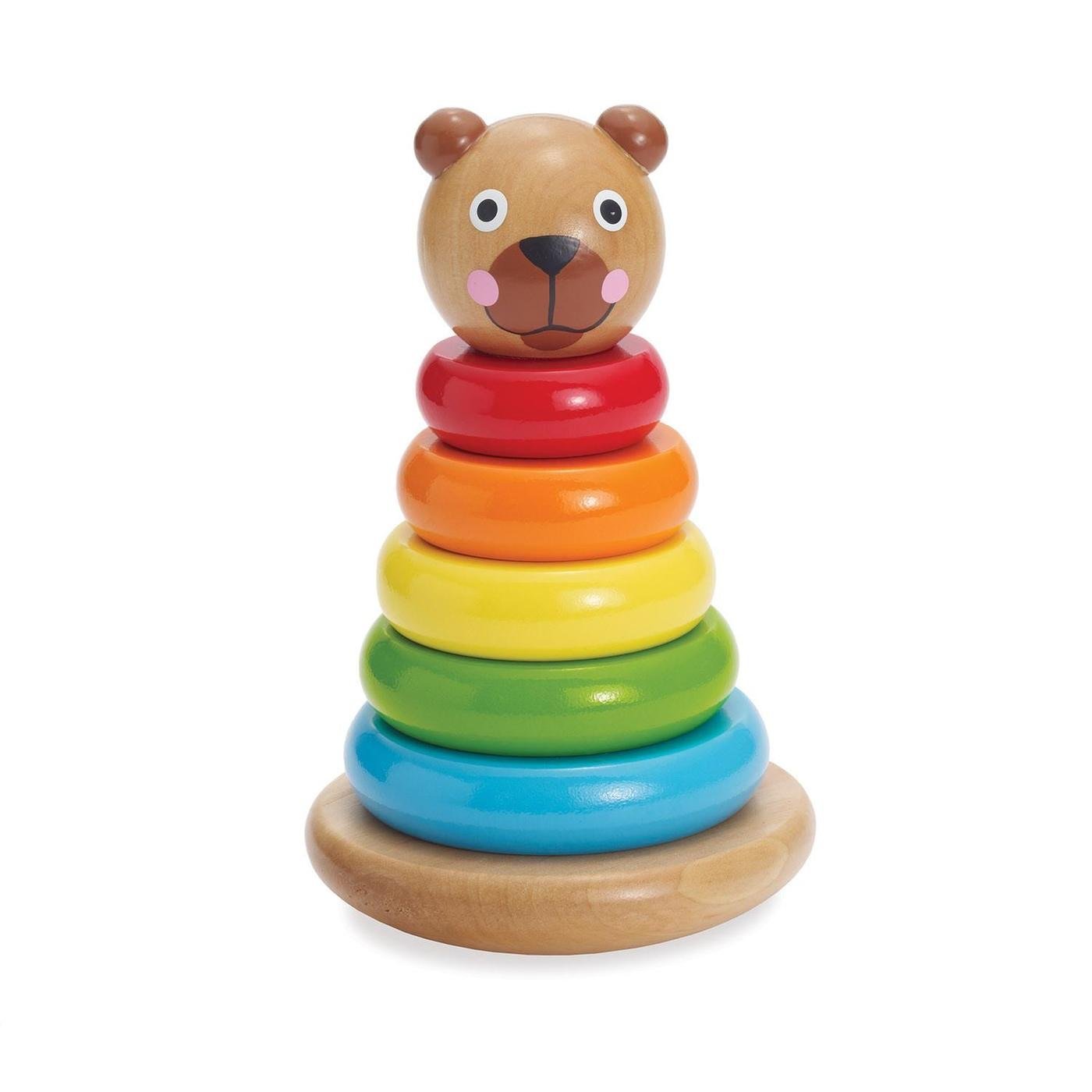 Brilliant Bear Magnetic Stack-up by Manhattan Toy - Wood Wood Toys Canada's Favourite Montessori Toy Store