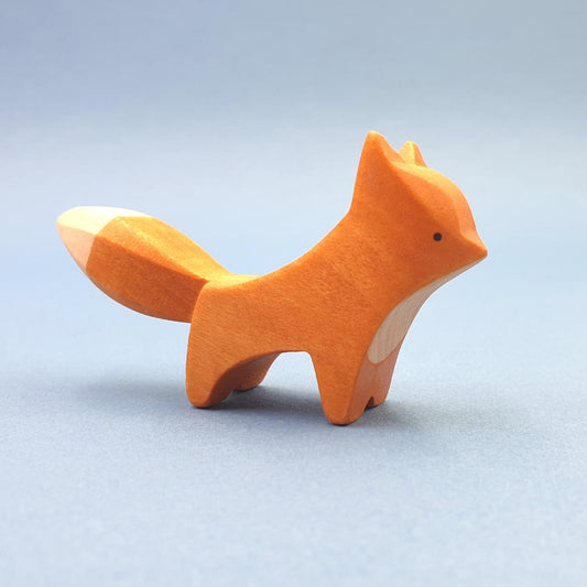Brin d'Ours Handmade Fox - Wood Wood Toys Canada's Favourite Montessori Toy Store