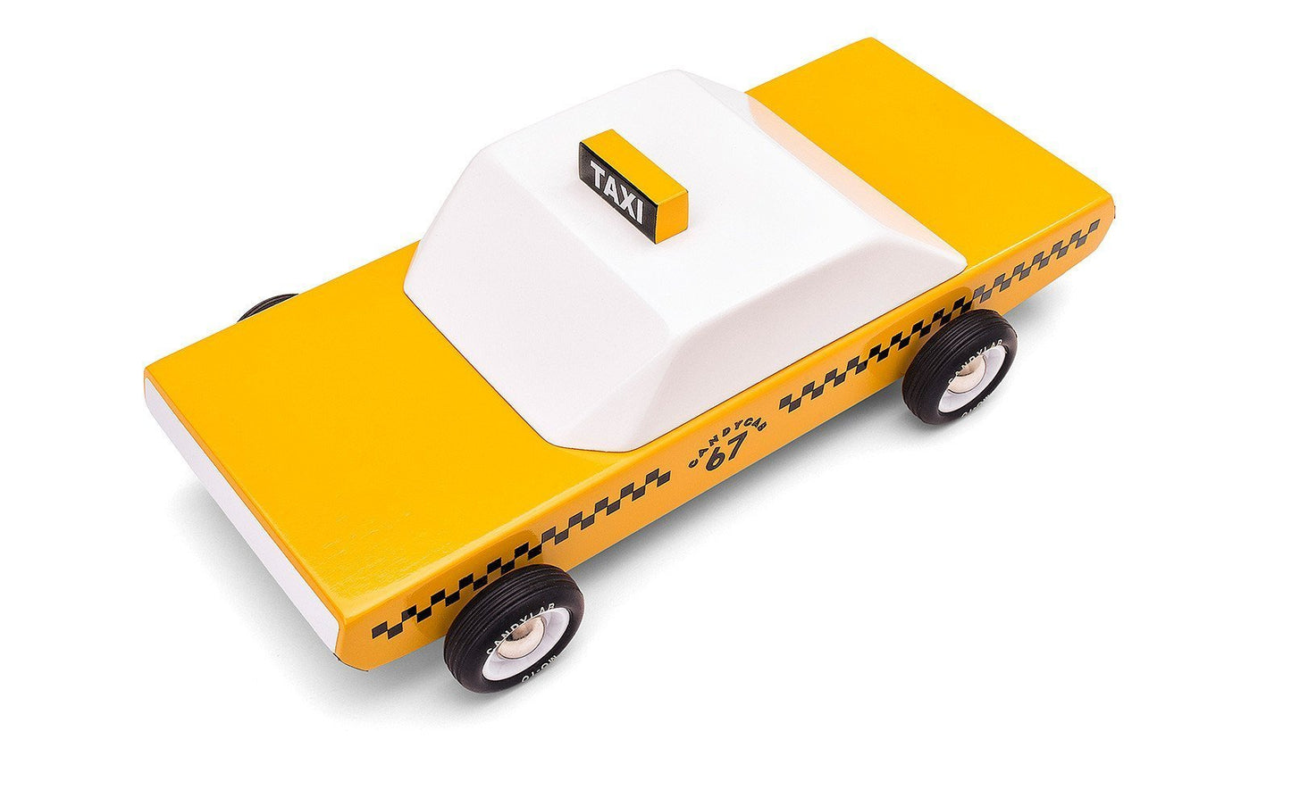 Candylab Toys Candycab - Modern Vintage Taxi - Wood Wood Toys Canada's Favourite Montessori Toy Store
