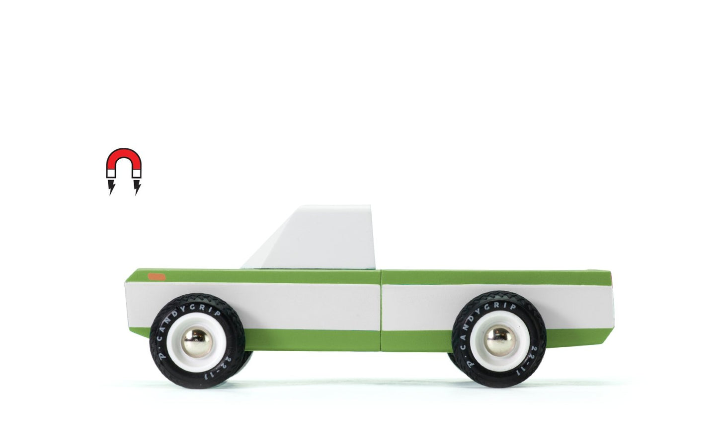 Candylab Toys Olive Longhorn - Modern Vintage Pickup Truck - Wood Wood Toys Canada's Favourite Montessori Toy Store