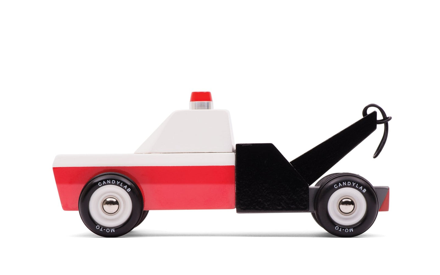 Candylab Toys Towie - Modern Vintage Tow Truck - Wood Wood Toys Canada's Favourite Montessori Toy Store