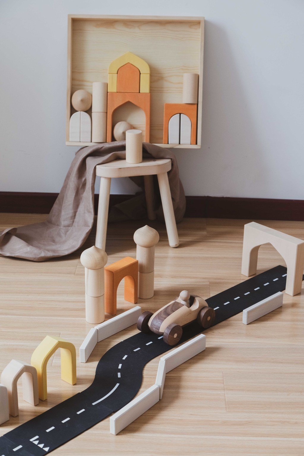 Castle Block Set by Avdar - Wood Wood Toys Canada's Favourite Montessori Toy Store