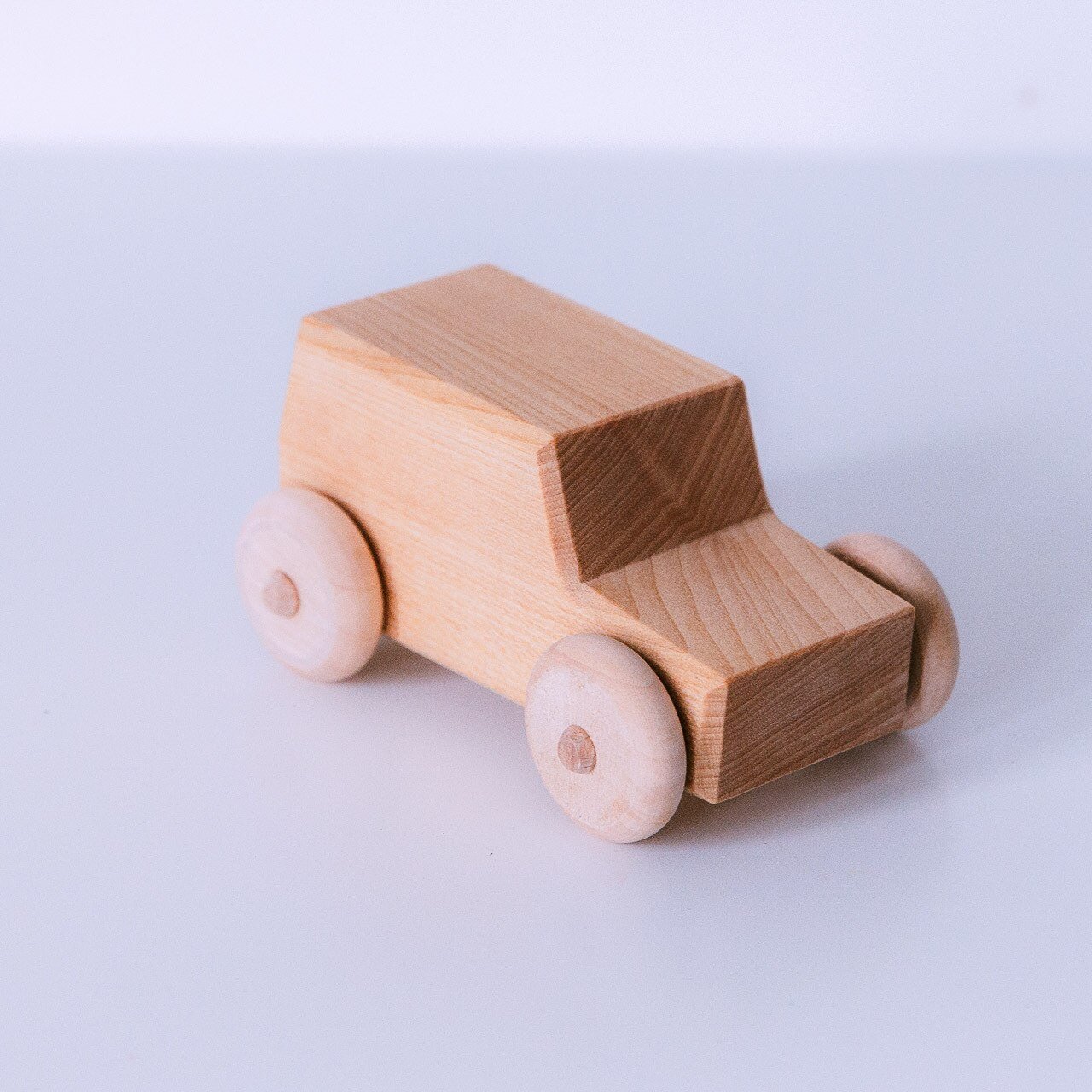 Classic Wooden Car by Avdar Toys - Wood Wood Toys Canada's Favourite Montessori Toy Store