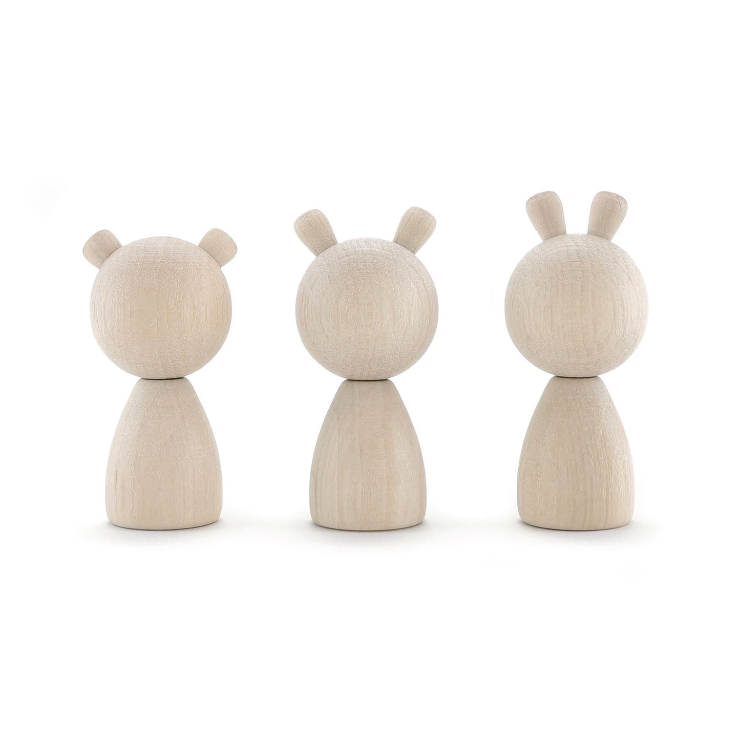CLiCQUES Magnetic FAUNA (DIY) - Robert, Ginger and Bunji - Wood Wood Toys Canada's Favourite Montessori Toy Store