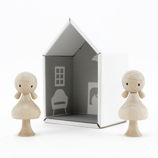 CLiCQUES Magnetic Figurines - DIY (Girls) - Wood Wood Toys Canada's Favourite Montessori Toy Store