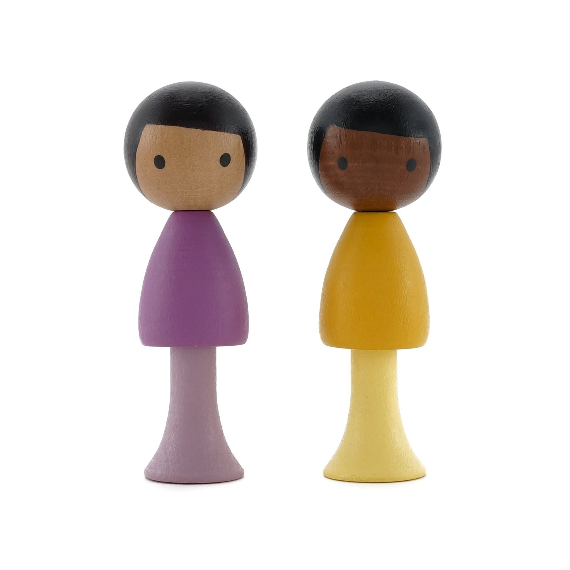 CLiCQUES Magnetic Figurines - Pablo & Leo - Wood Wood Toys Canada's Favourite Montessori Toy Store
