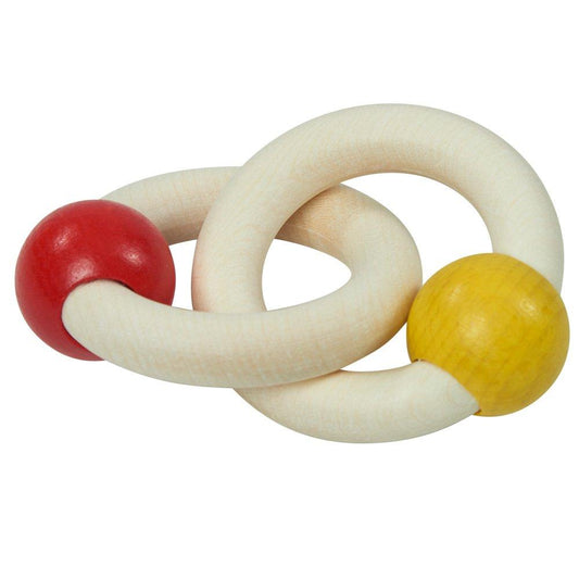 Copy of Gluckskafer - Wooden Baby Rings - Wood Wood Toys Canada's Favourite Montessori Toy Store