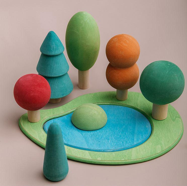 Cozy Forest Set by Avdar Toys - Wood Wood Toys Canada's Favourite Montessori Toy Store