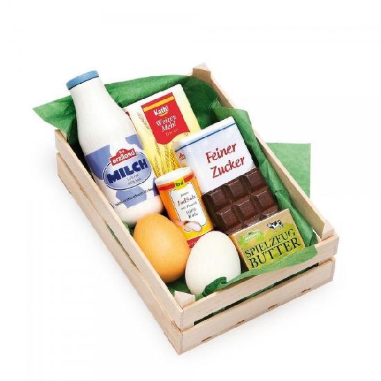 Erzi Assorted Banking Ingredients - Play Food Made in Germany - Wood Wood Toys Canada's Favourite Montessori Toy Store