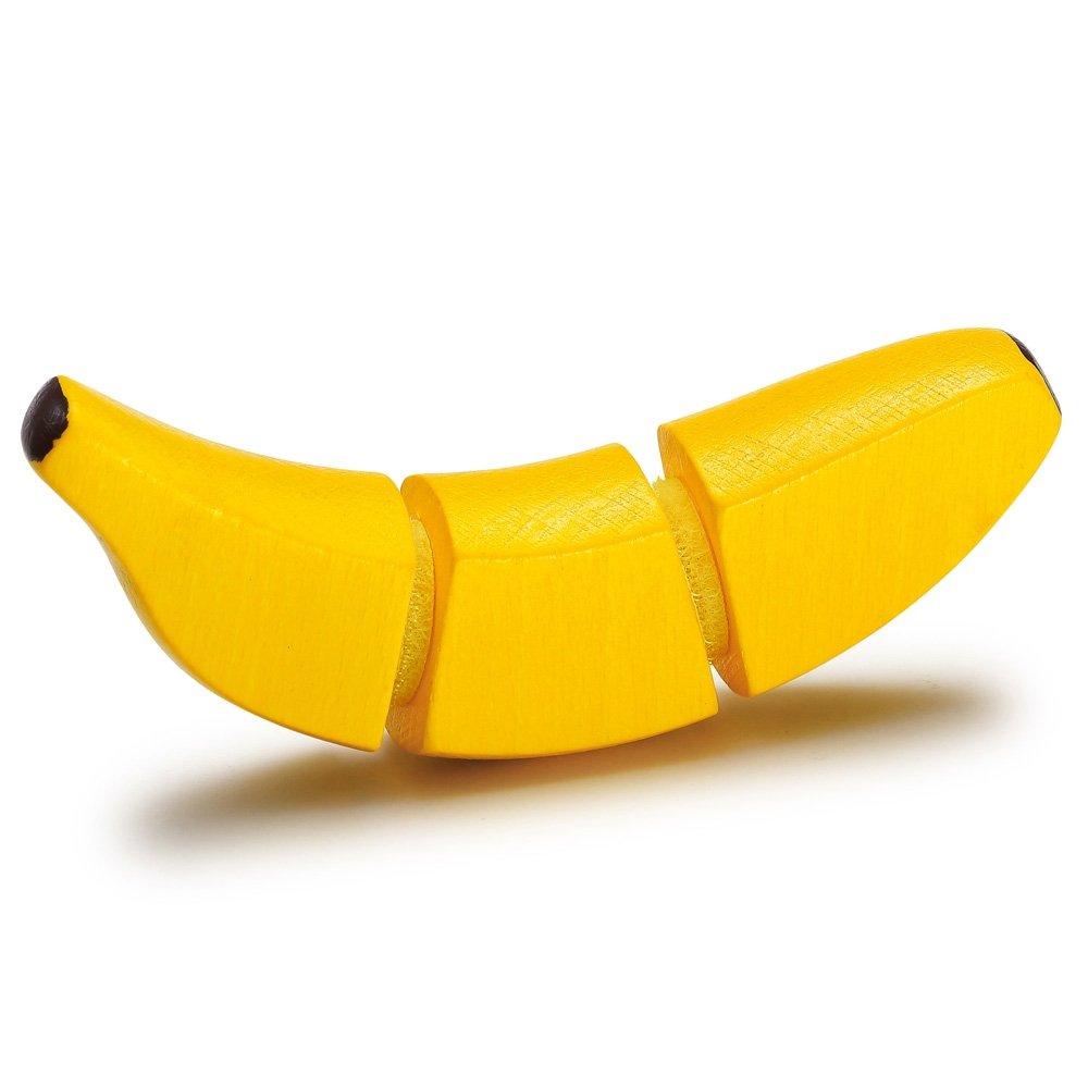 Erzi Banana to Cut - Play Food Made in Germany - Wood Wood Toys Canada's Favourite Montessori Toy Store