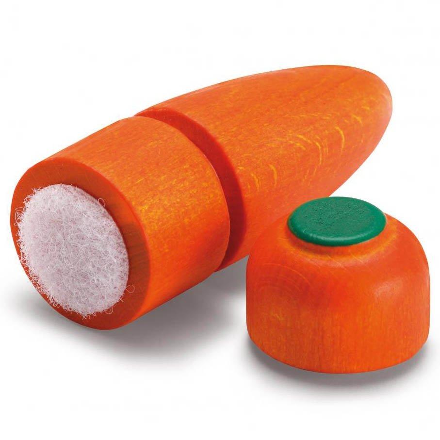 Erzi Carrot to Cut - Play Food Made in Germany - Wood Wood Toys Canada's Favourite Montessori Toy Store