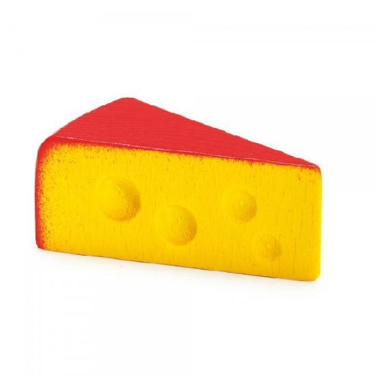 Erzi Cheese Wedge (Edam) - Play Food Made in Germany - Wood Wood Toys Canada's Favourite Montessori Toy Store
