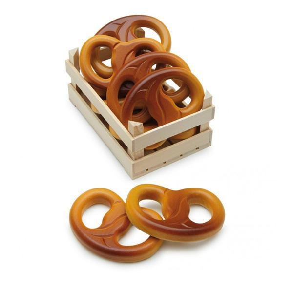 Erzi Pretzel - Play Food Made in Germany - Wood Wood Toys Canada's Favourite Montessori Toy Store
