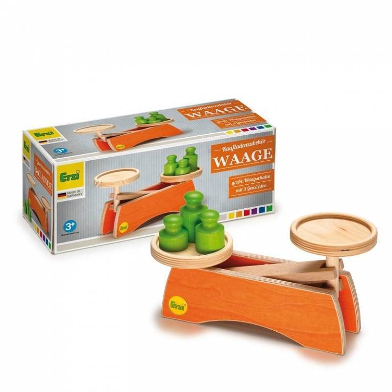 Erzi Scale - Play Food Made in Germany - Wood Wood Toys Canada's Favourite Montessori Toy Store