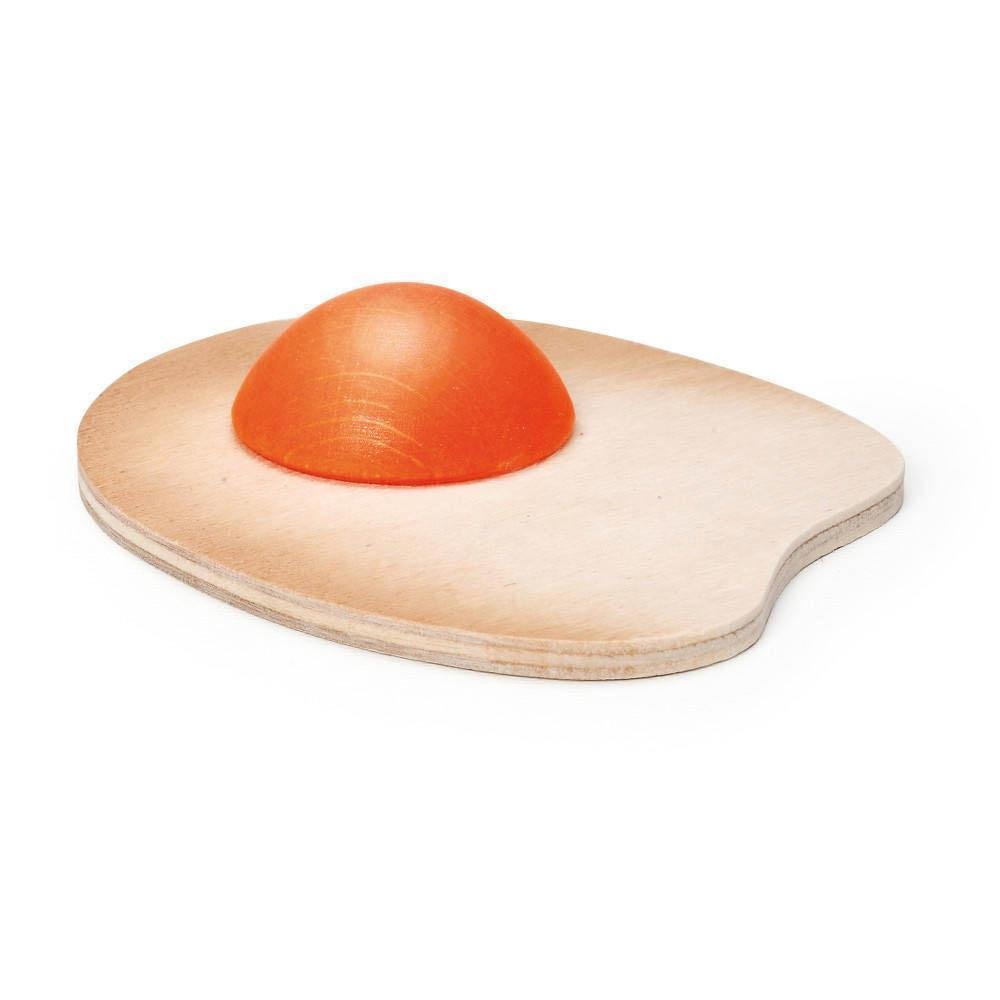 Erzi Sunny Side Up Fried Egg - Play Food Made in Germany - Wood Wood Toys Canada's Favourite Montessori Toy Store
