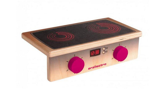 Erzi Tabletop BBQ Grill and Hot Plate - Play Food Made in Germany - Wood Wood Toys Canada's Favourite Montessori Toy Store