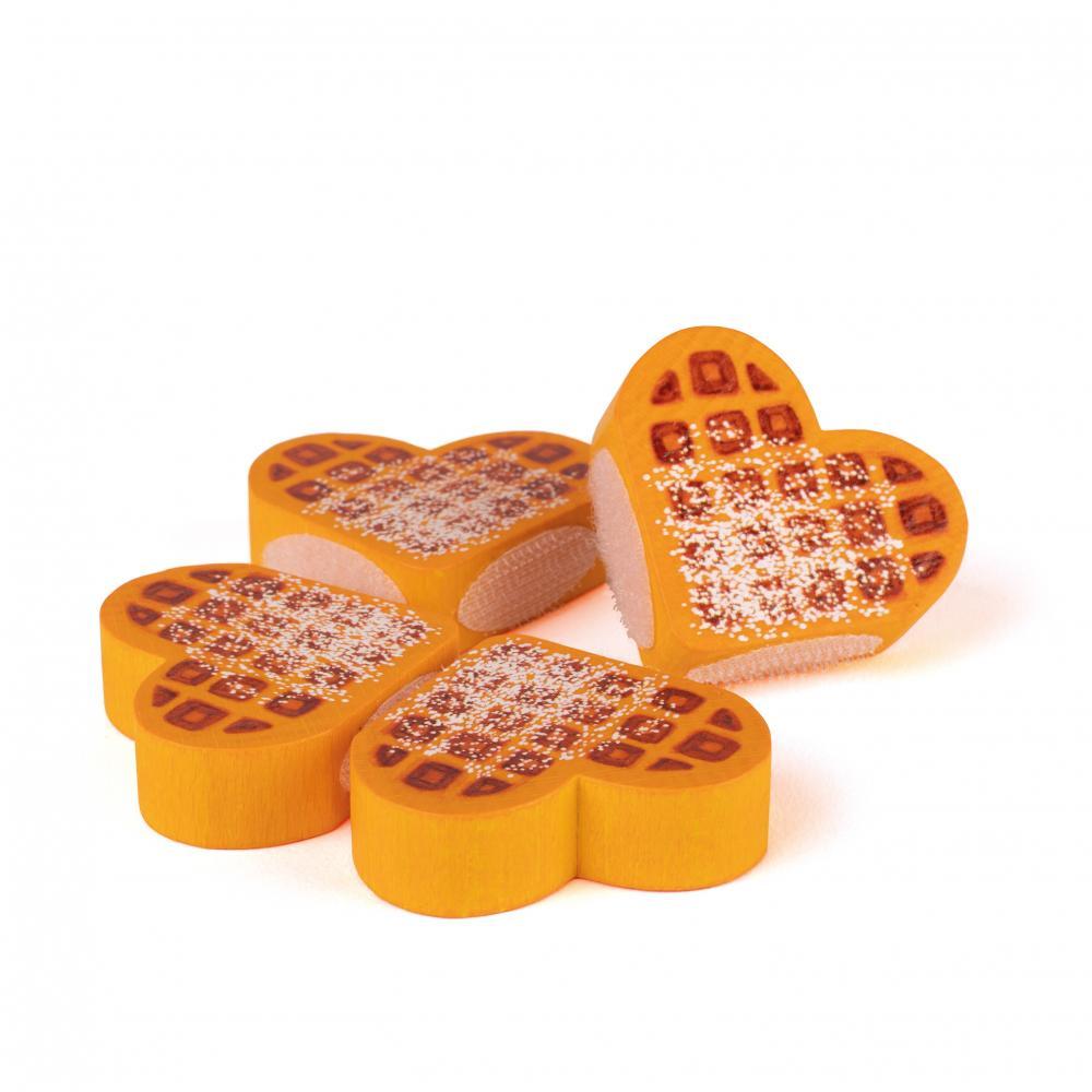 Erzi Waffle to Cut - Play Food Made in Germany - Wood Wood Toys Canada's Favourite Montessori Toy Store