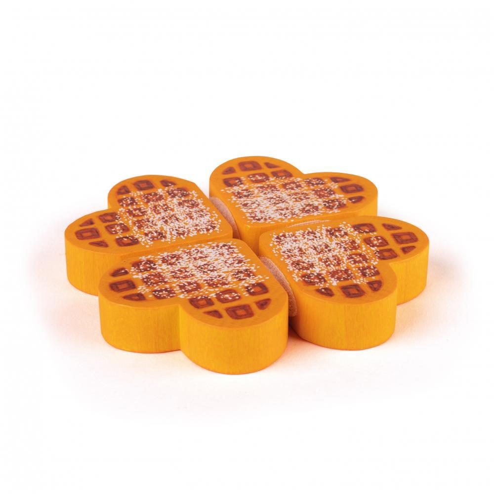 Erzi Waffle to Cut - Play Food Made in Germany - Wood Wood Toys Canada's Favourite Montessori Toy Store