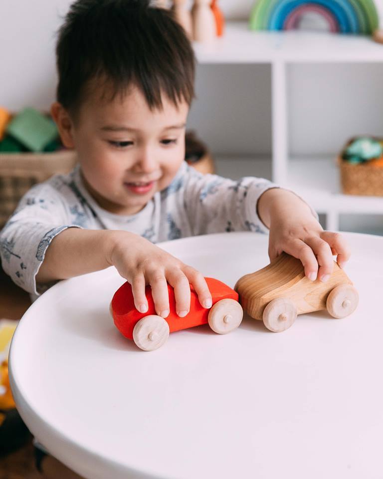 Exclusive Wooden Toy Car by Avdar - Wood Wood Toys Canada's Favourite Montessori Toy Store