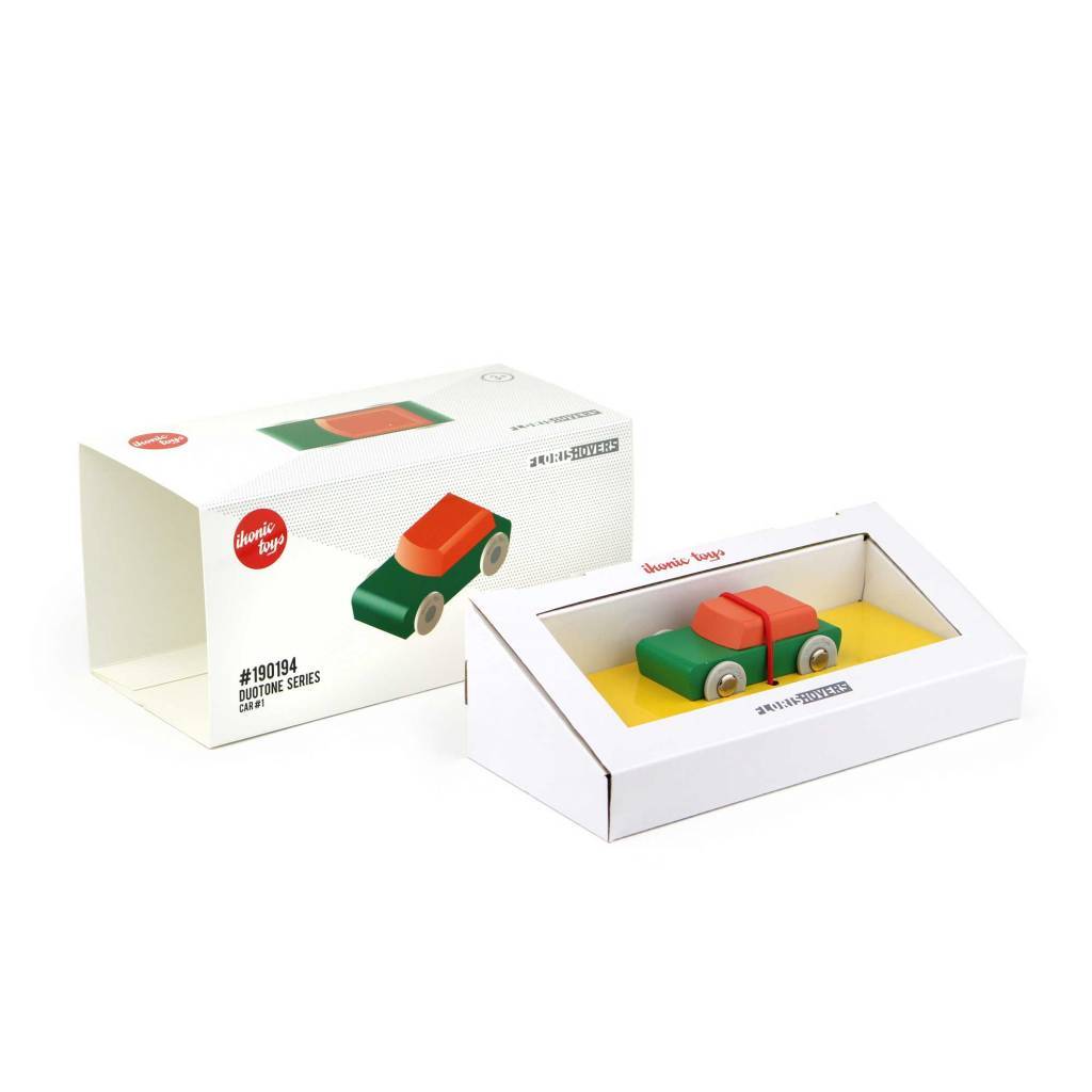 Floris Hovers Duotone Car #1 - Wood Wood Toys Canada's Favourite Montessori Toy Store