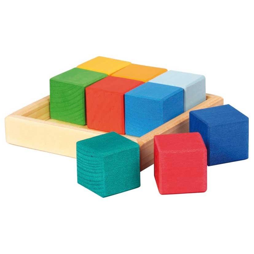 Gluckskafer - Construction Kit Cube Set - Wood Wood Toys Canada's Favourite Montessori Toy Store