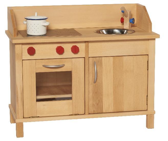 Gluckskafer Play Kitchen without Upper Structure - Wood Wood Toys Canada's Favourite Montessori Toy Store
